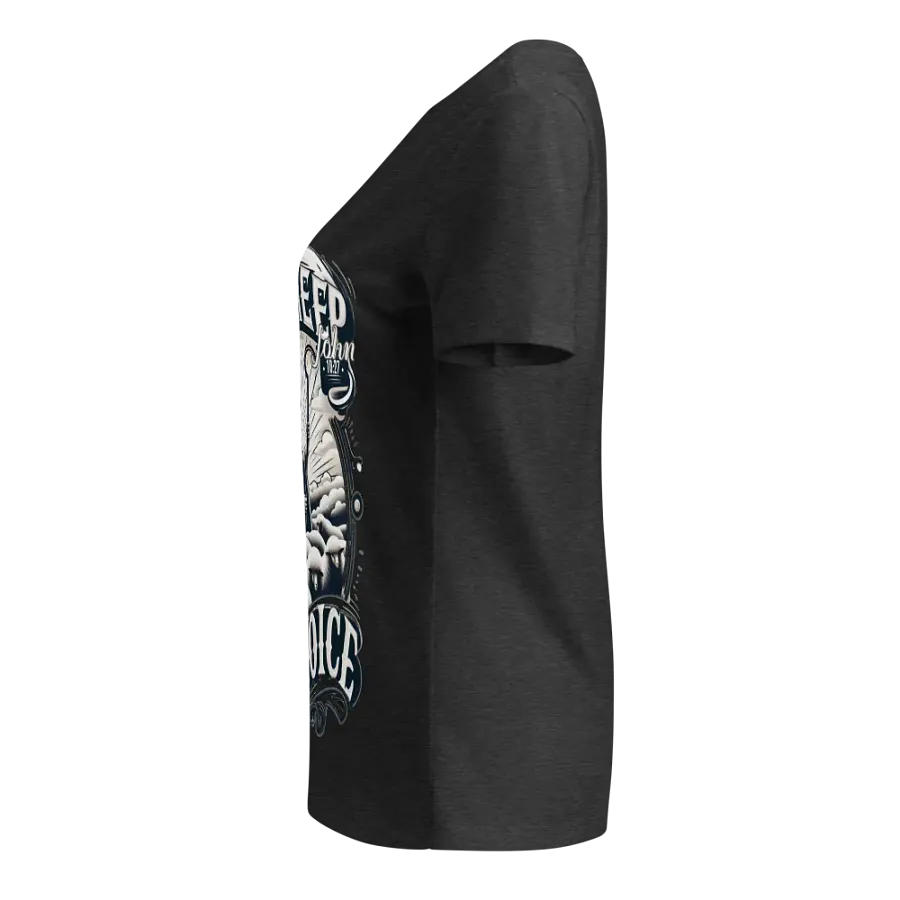 My Sheep Hear My Voice V-Neck T-Shirt product image (6)