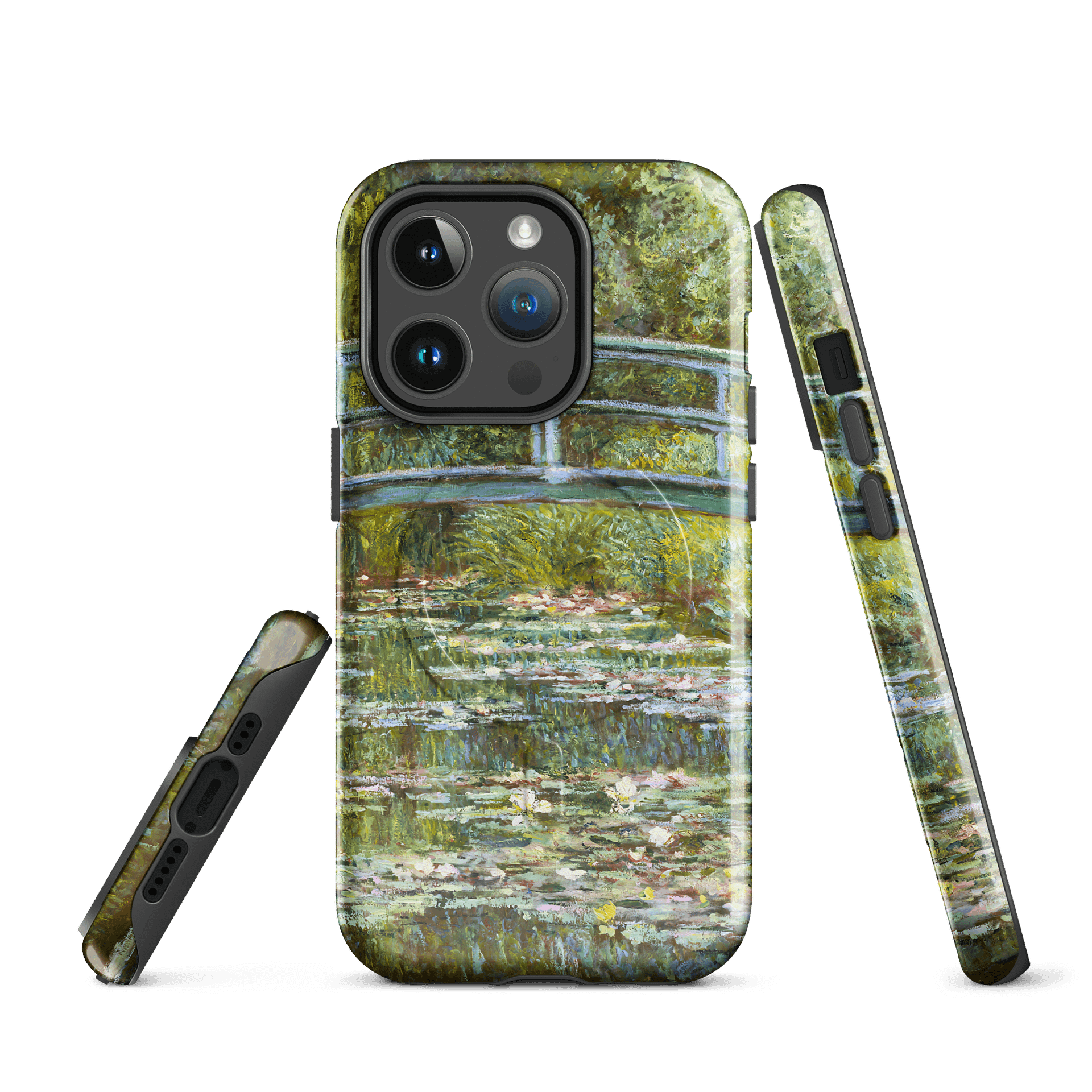 Monet Water Lily Bridge iPhone® MagSafe® Tough Case product image (3)