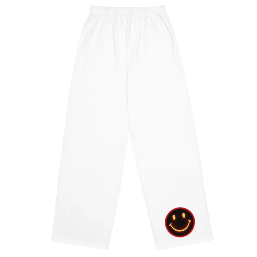 Calça unissex de perna larga com estampa SPIGOLONREACTS logo original product image (8)