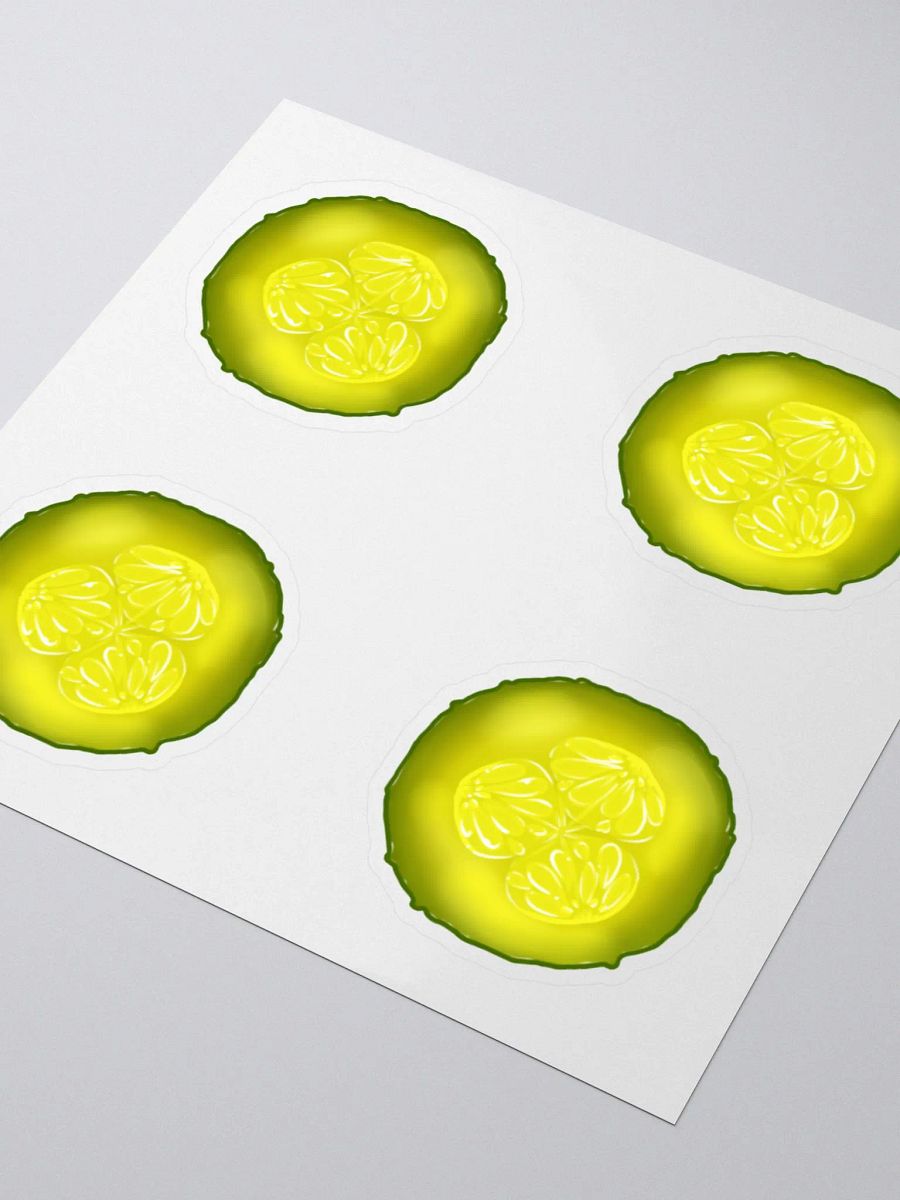 Pickle Slices Stickers product image (8)