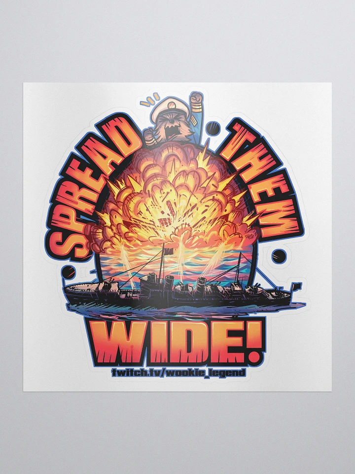 Spread Them Wide Sticker product image (1)