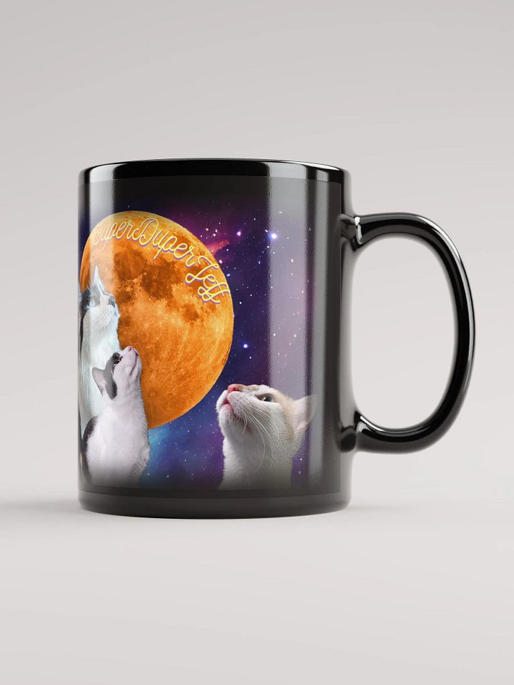 Three Cat Moon Mug product image (2)