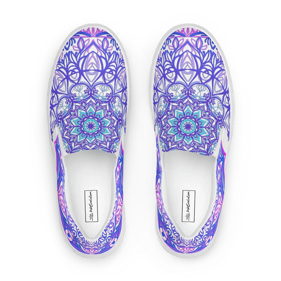 Mandala Magic Women's Slip-On Shoes product image (7)
