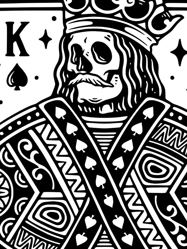King Skull Card product image (1)