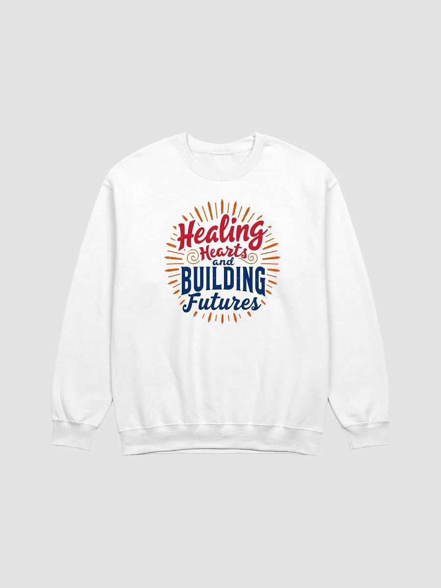 Healing Hearts and Building Futures Crewneck Sweatshirt product image (5)