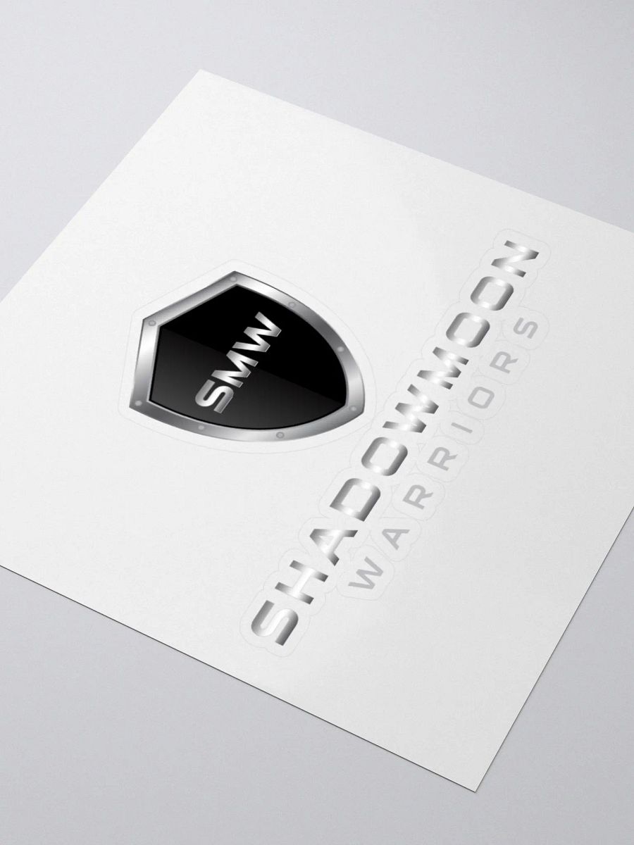 SMW Shield Logo Kiss Cut Stickers product image (3)