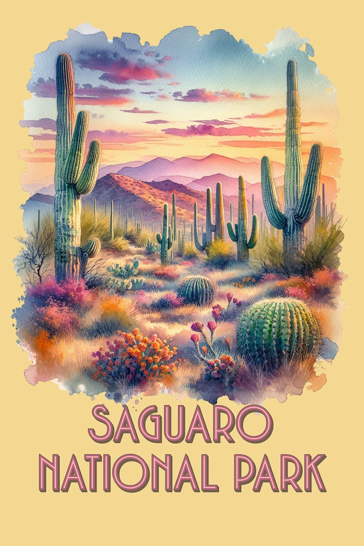 Saguaro National Park Poster: Desert Dreamscape product image (1)