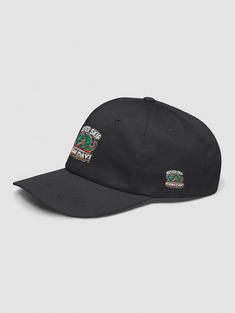 Muscle Dino Arm Day Dad Hat product image (3)