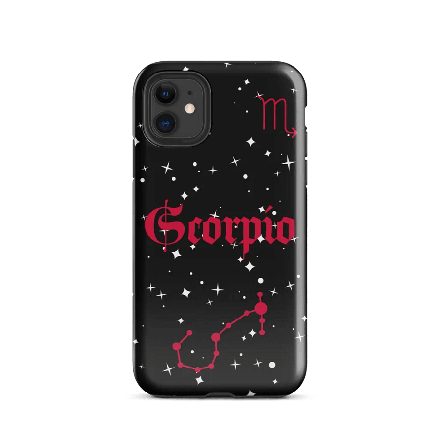 Scorpio Constellation Gothic iPhone Tough Case product image (47)