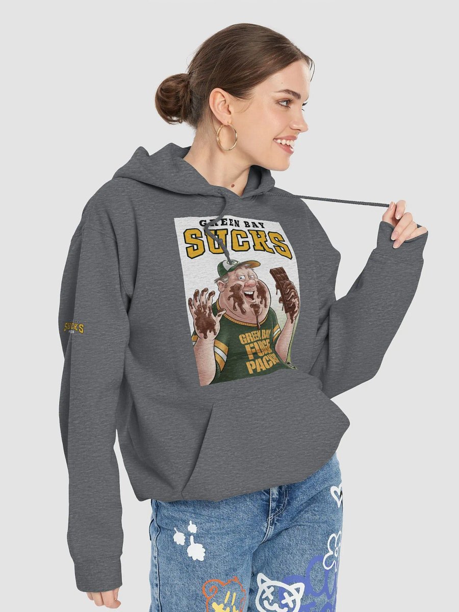 Green Bay Sucks Cartoon Hoodie | NFL Rivals Locker | Green Bay Packers | Trash Fanz product image (38)