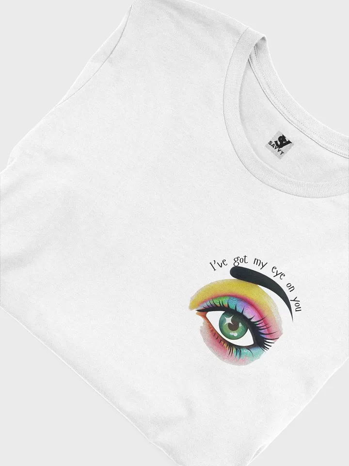 Vibrant Eye Makeup Illustrated T-Shirt product image (2)