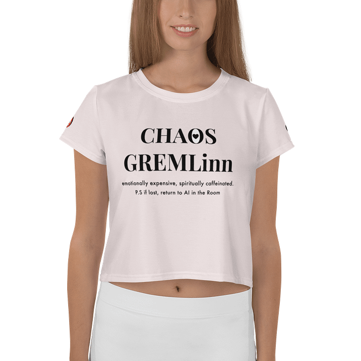 CHAOS GREMLinn Crop Tee (Icecream Pastel) product image (1)