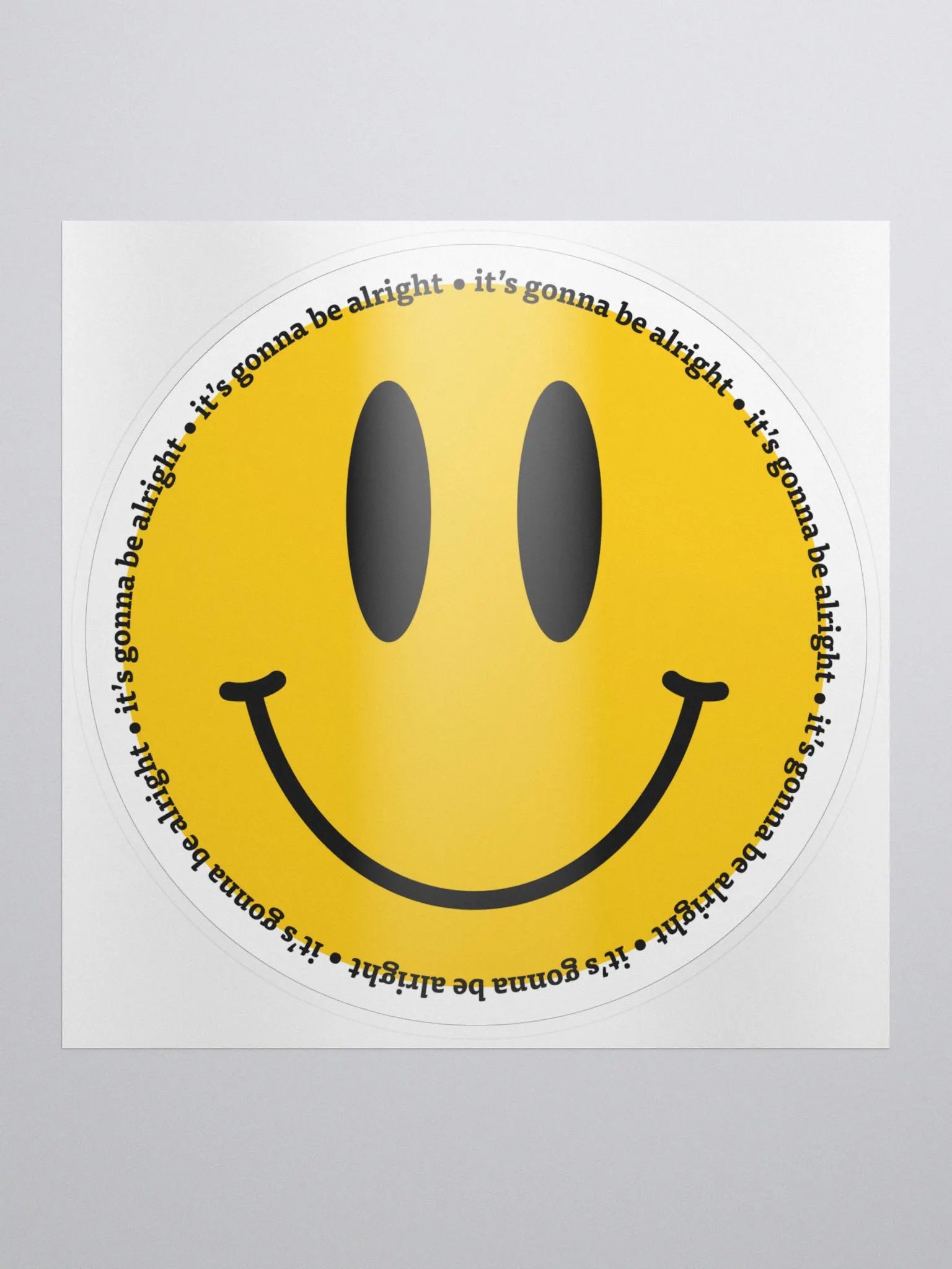 It's Gonna Be Alright Sticker product image (1)