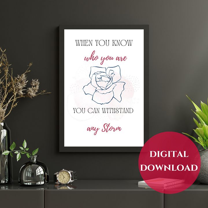 Know Yourself Printable Wall Art product image (1)