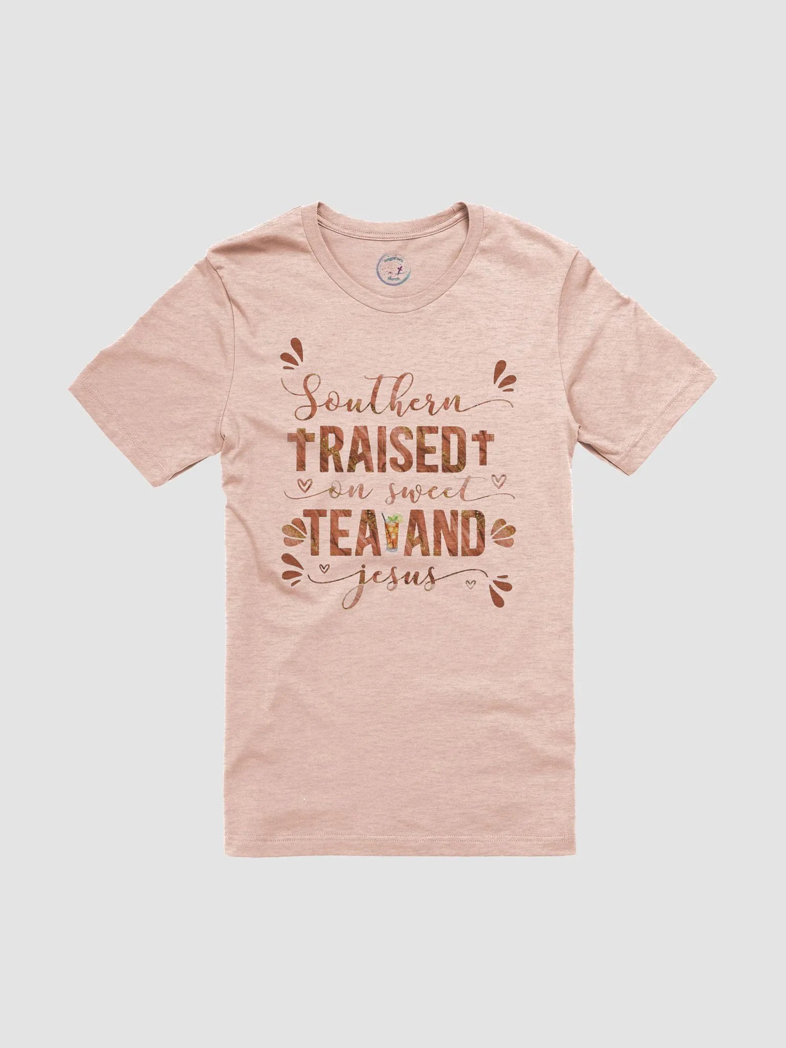 Southern Raised on Sweet Tea and Jesus Tee product image (5)