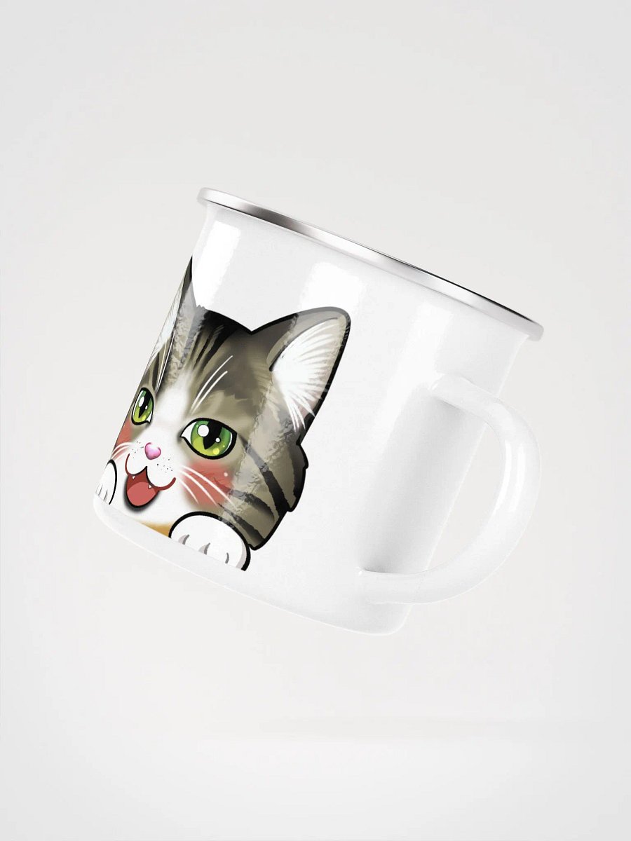 Cat Mug (Enamel) product image (2)