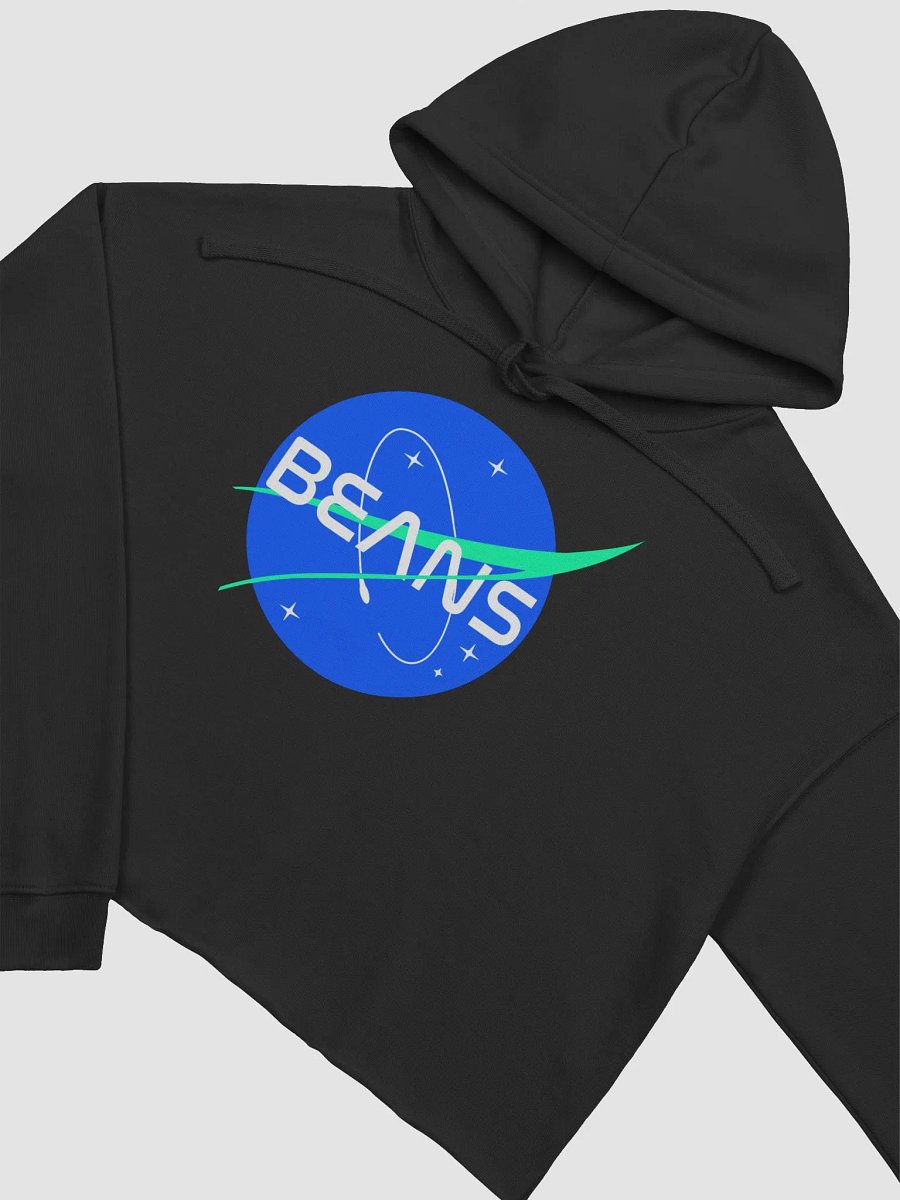 Space Beans Crop Top Hoodie product image (3)