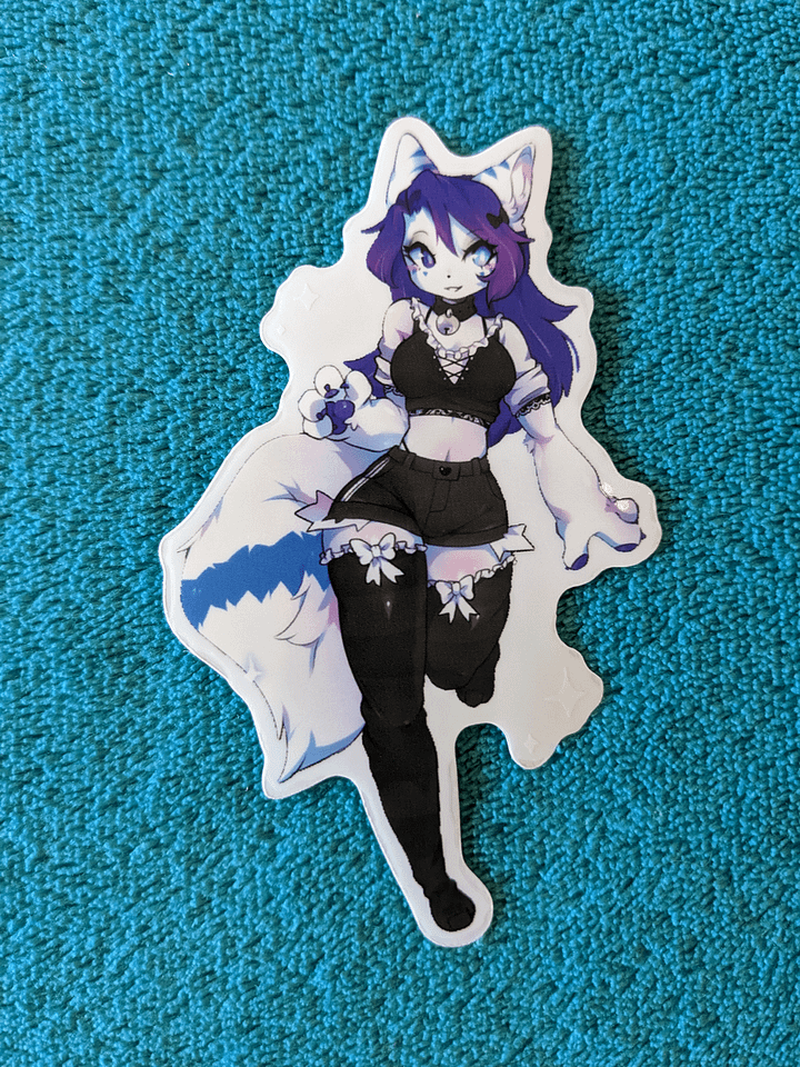 Party Time - Clear sticker product image (1)