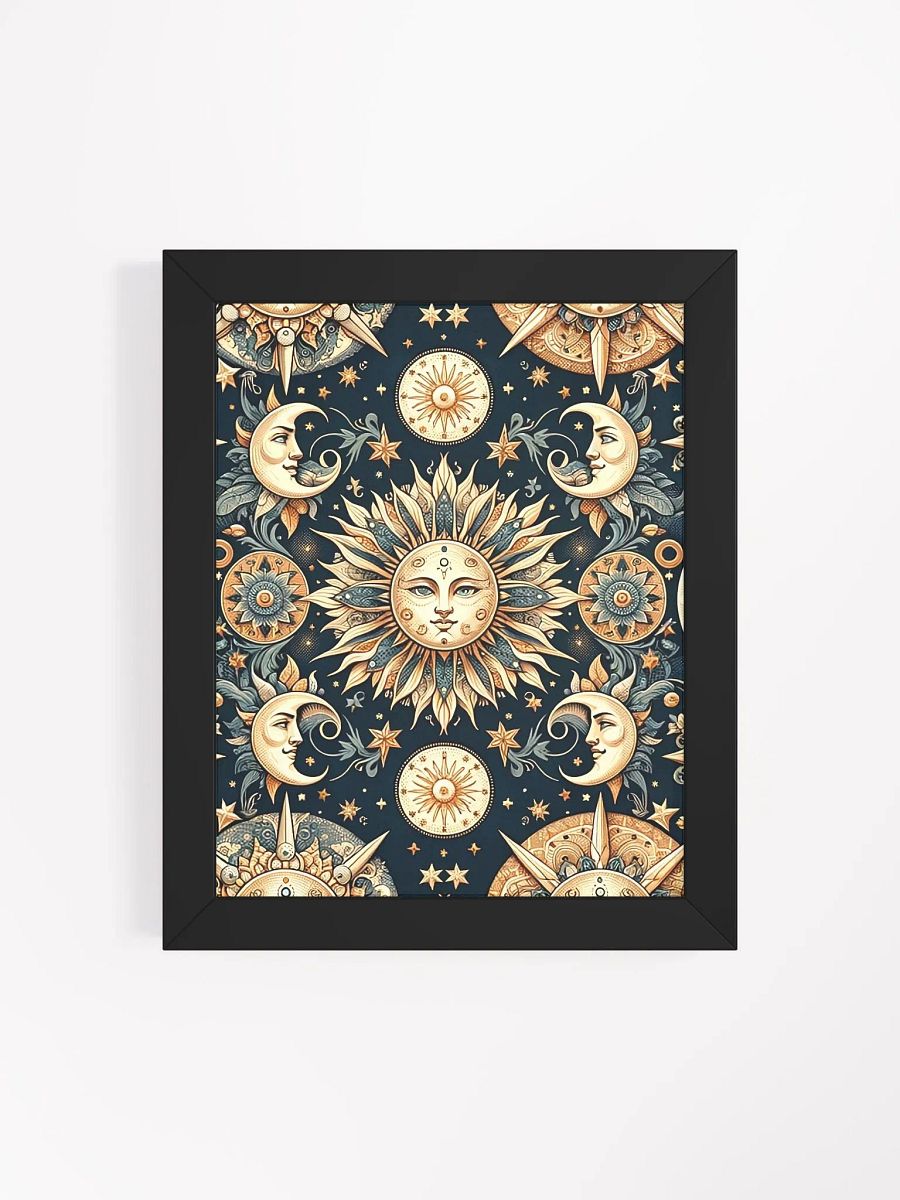 Framed High-Quality Matte Poster (in): Solar 2 product image (56)