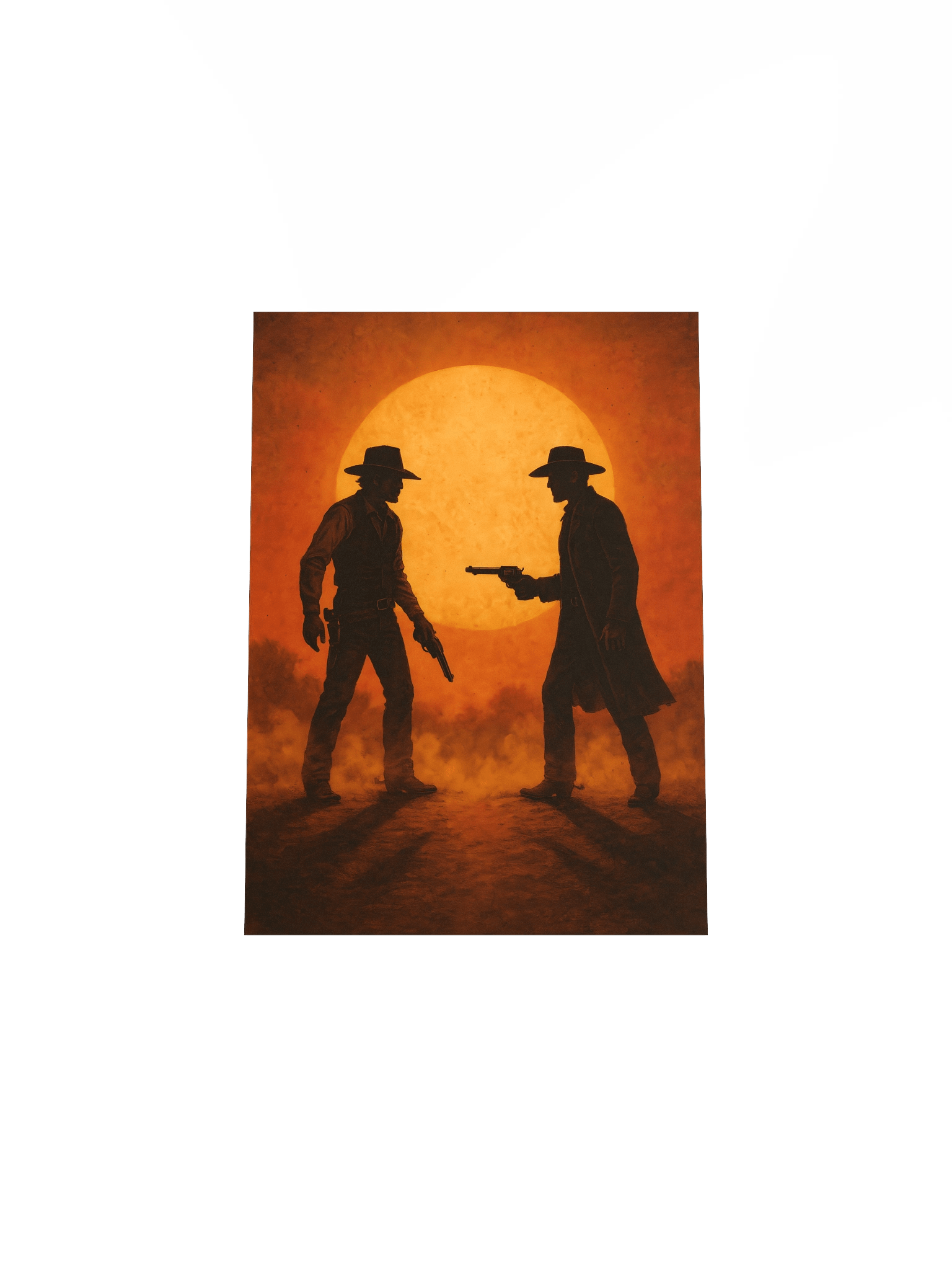 Poster “Duel au coucher de soleil” product image (28)