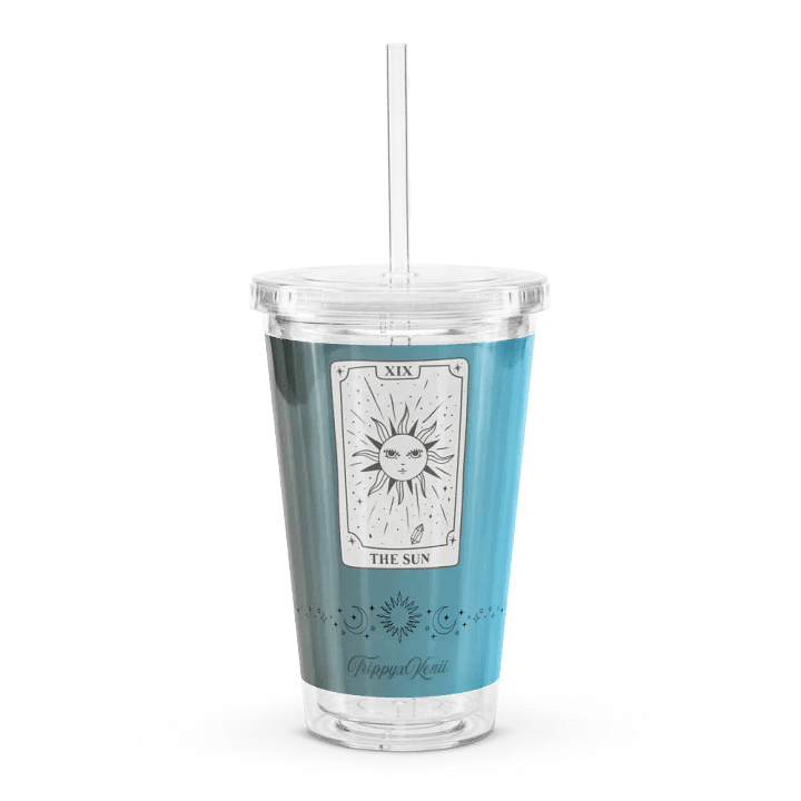 The Sun Tarot Clear Tumbler product image (1)