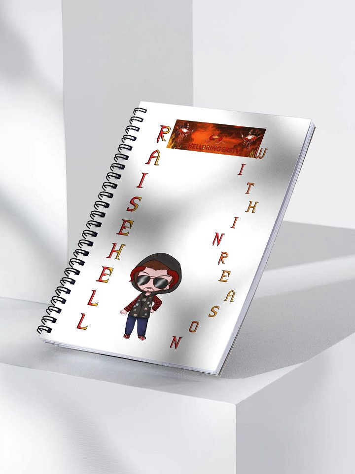 HELLBRINGERSTV NOTEBOOK product image (2)