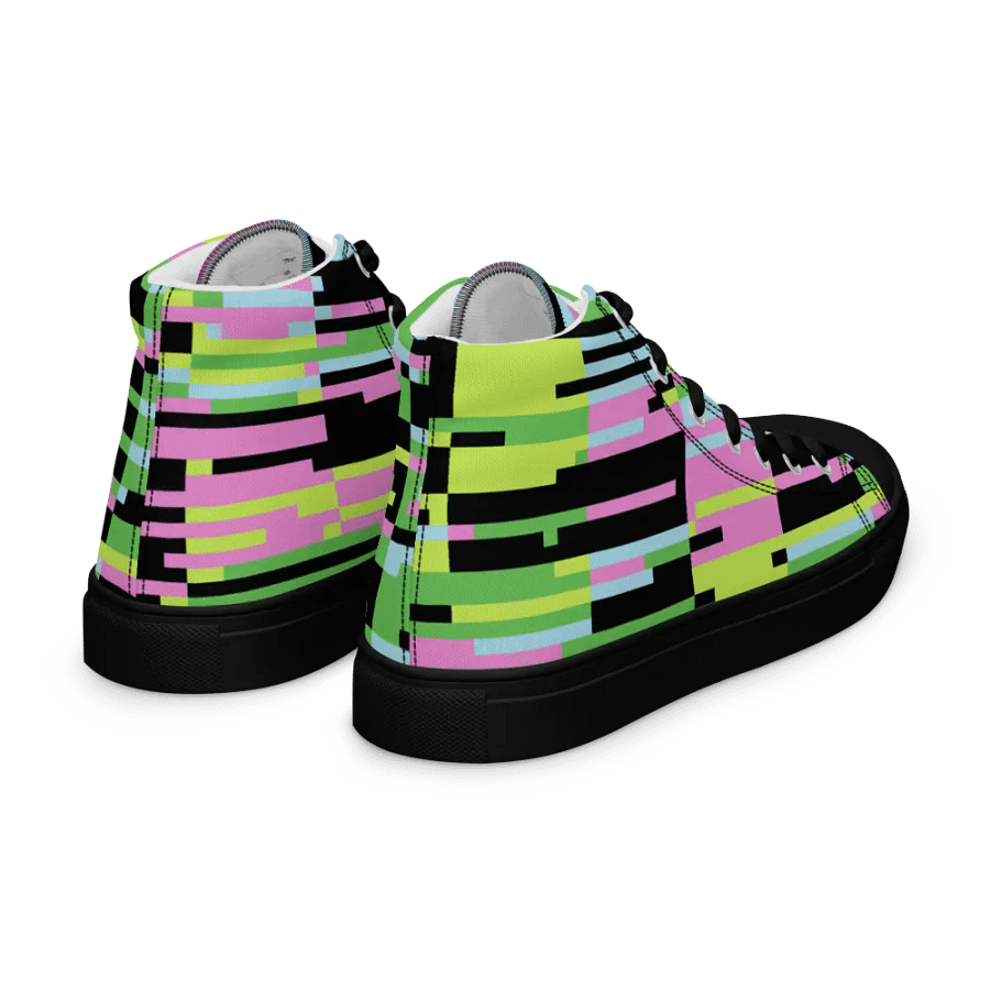 Colorful Retro Grid High Tops product image (16)