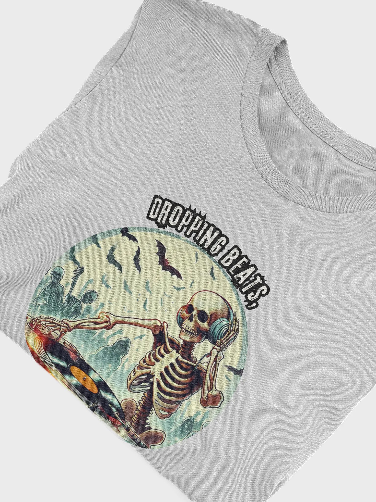 Spooky DJ Skeleton T-Shirt product image (27)
