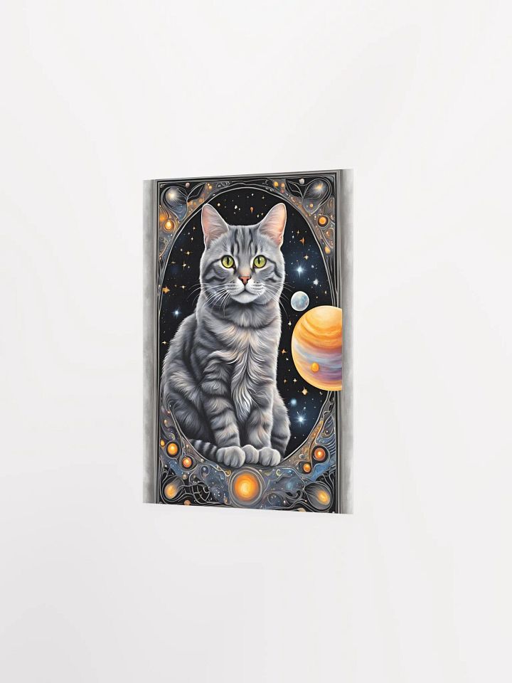 Cosmic Cat Whimsy Poster product image (4)