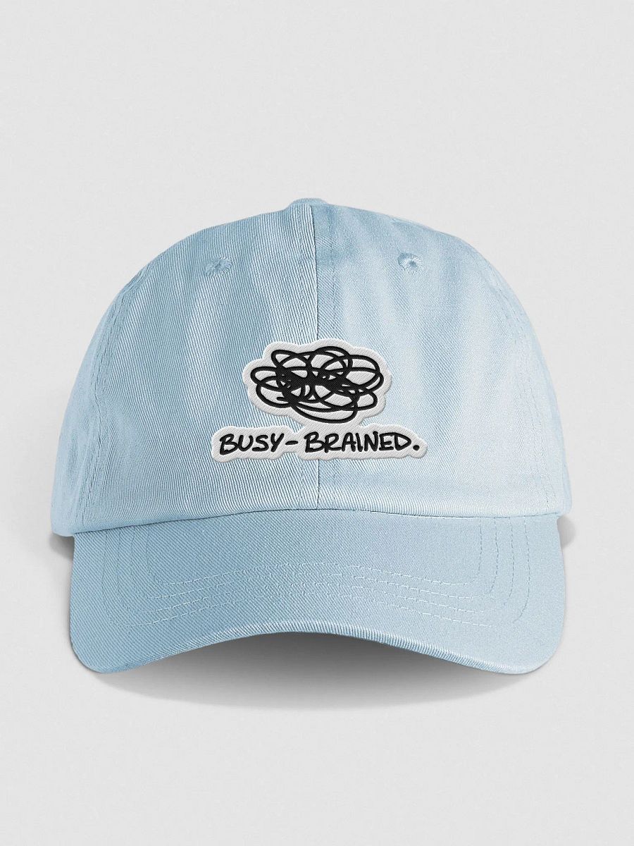BUSY-BRAINED pastel dad hat (bubble design) product image (3)