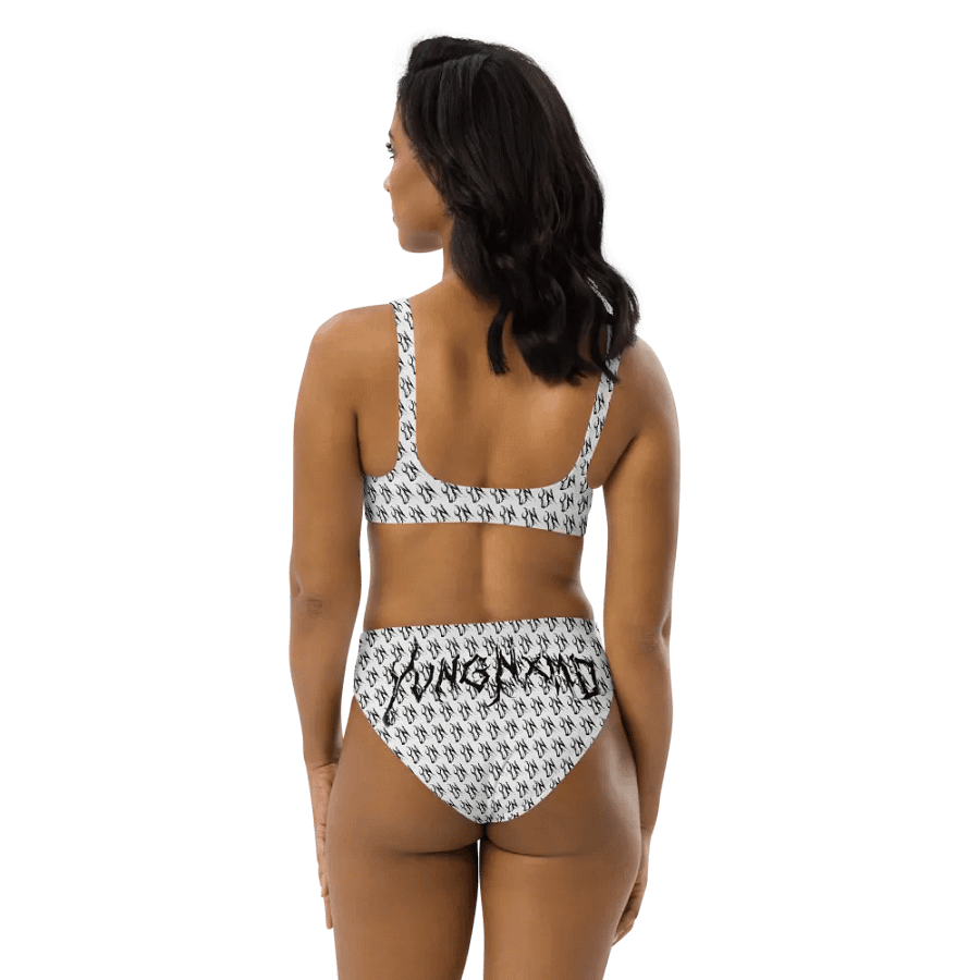 YN Checker Print High Waisted Bikini Set product image (6)