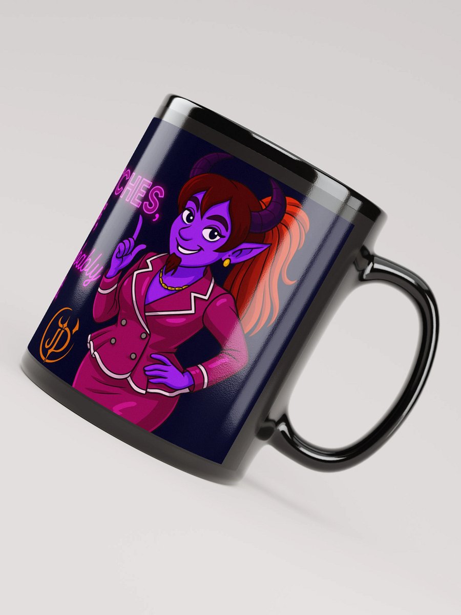 Stretch Belief Mug – Jaz the Glam Demonette | Funny PVC Kink Mug product image (4)