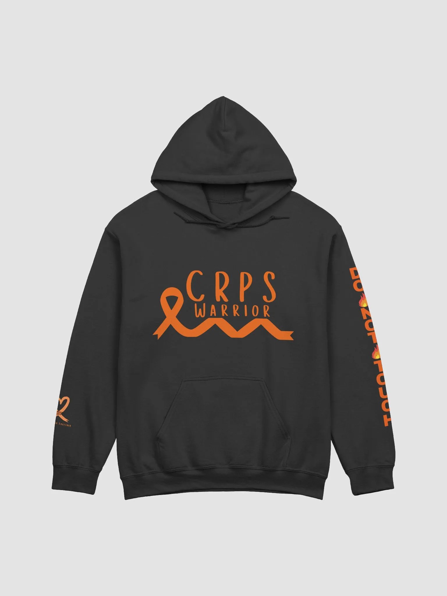 CRPS Warrior Bottom Ribbon- Do Not Touch LEFT Arm hoodie product image (1)