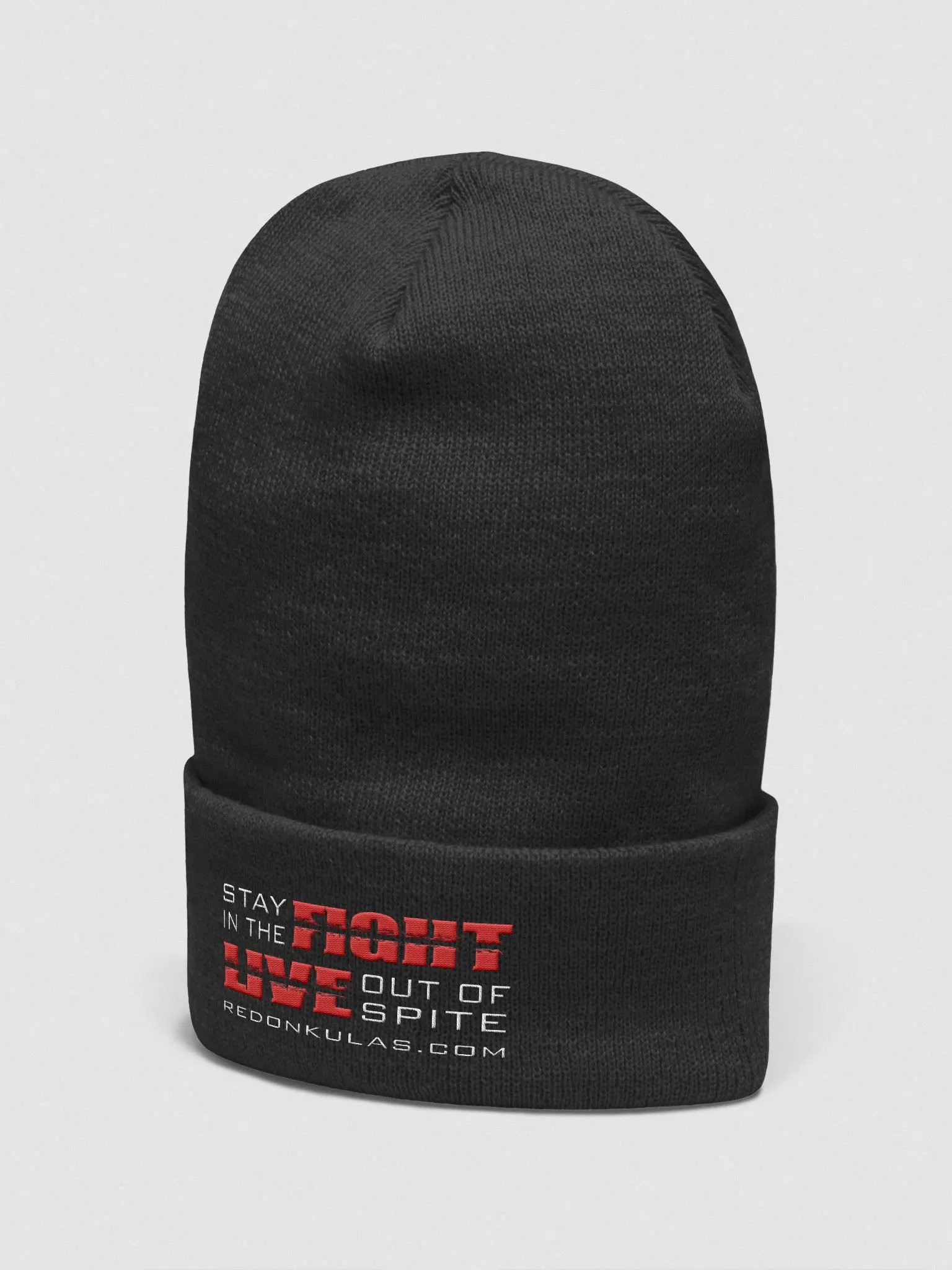 Stay in the Fight, Live Out of Spite - Beanie product image (6)