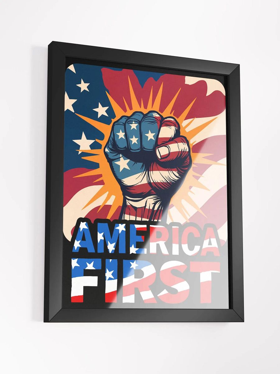Framed Art: America First product image (3)