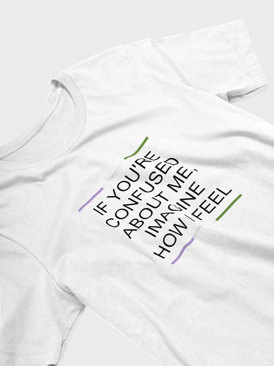 genderqueer confused t-shirt product image (3)