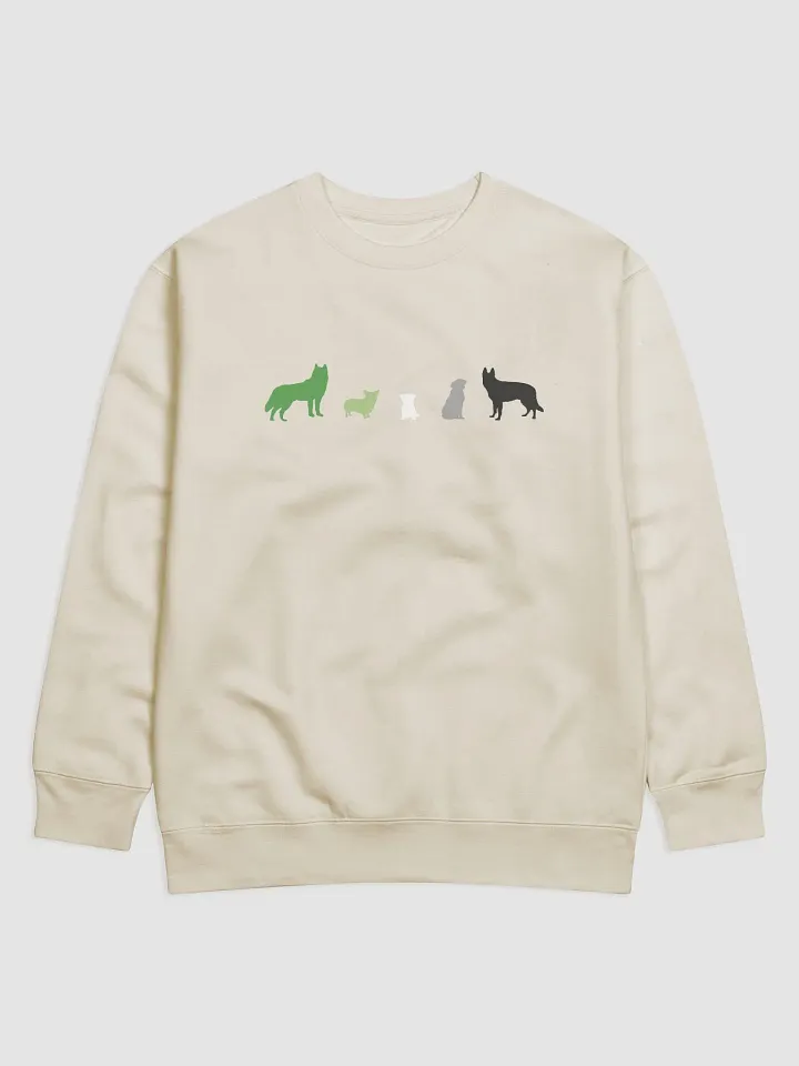 Aromantic Pride Dogs Long Sleeve product image (1)