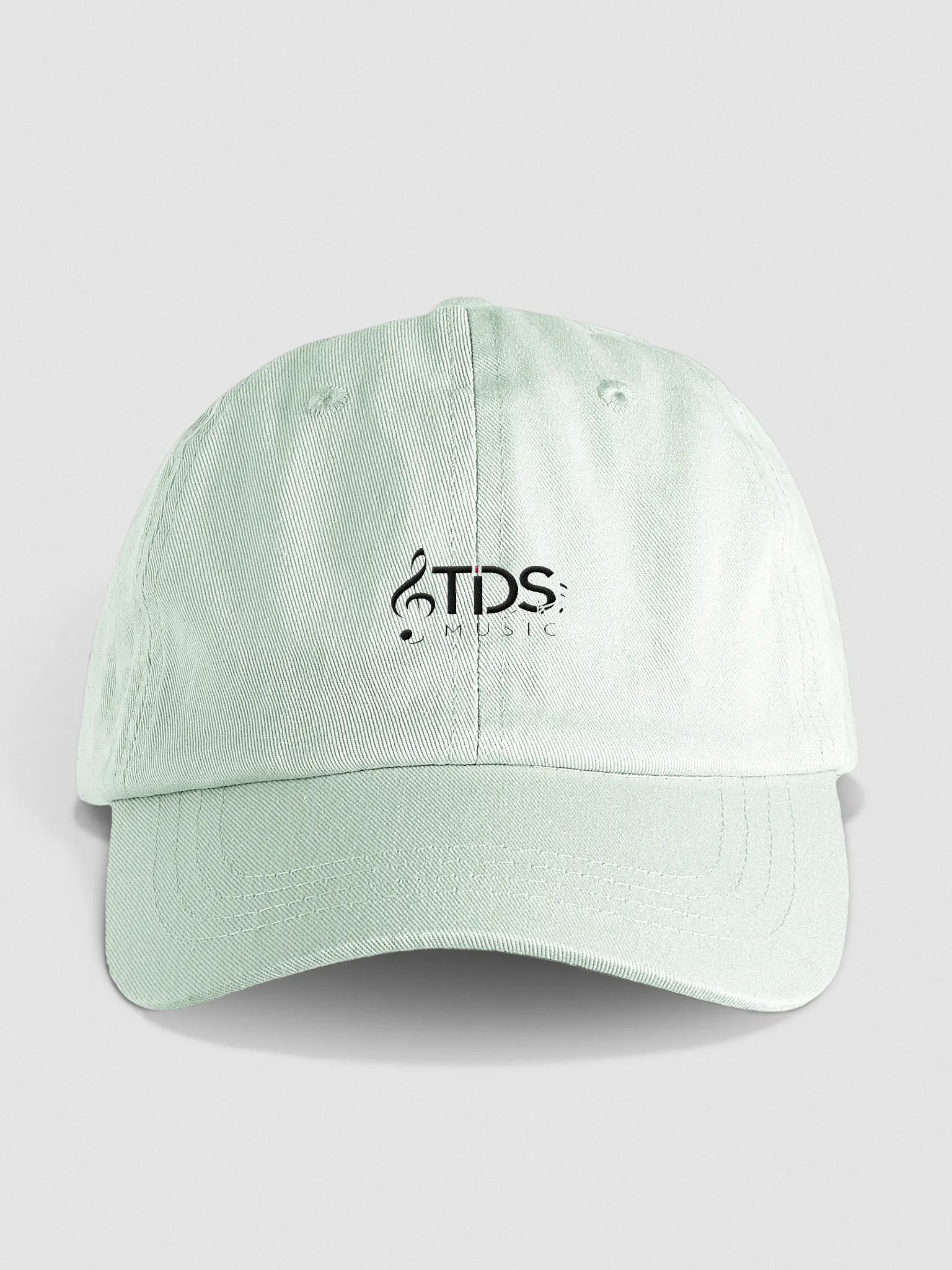 Beechfield Pastel Dad Hat - TDS Embroidered Low Profile Cap in Pastel Lemon, Pink, Blue, and Mint product image (3)
