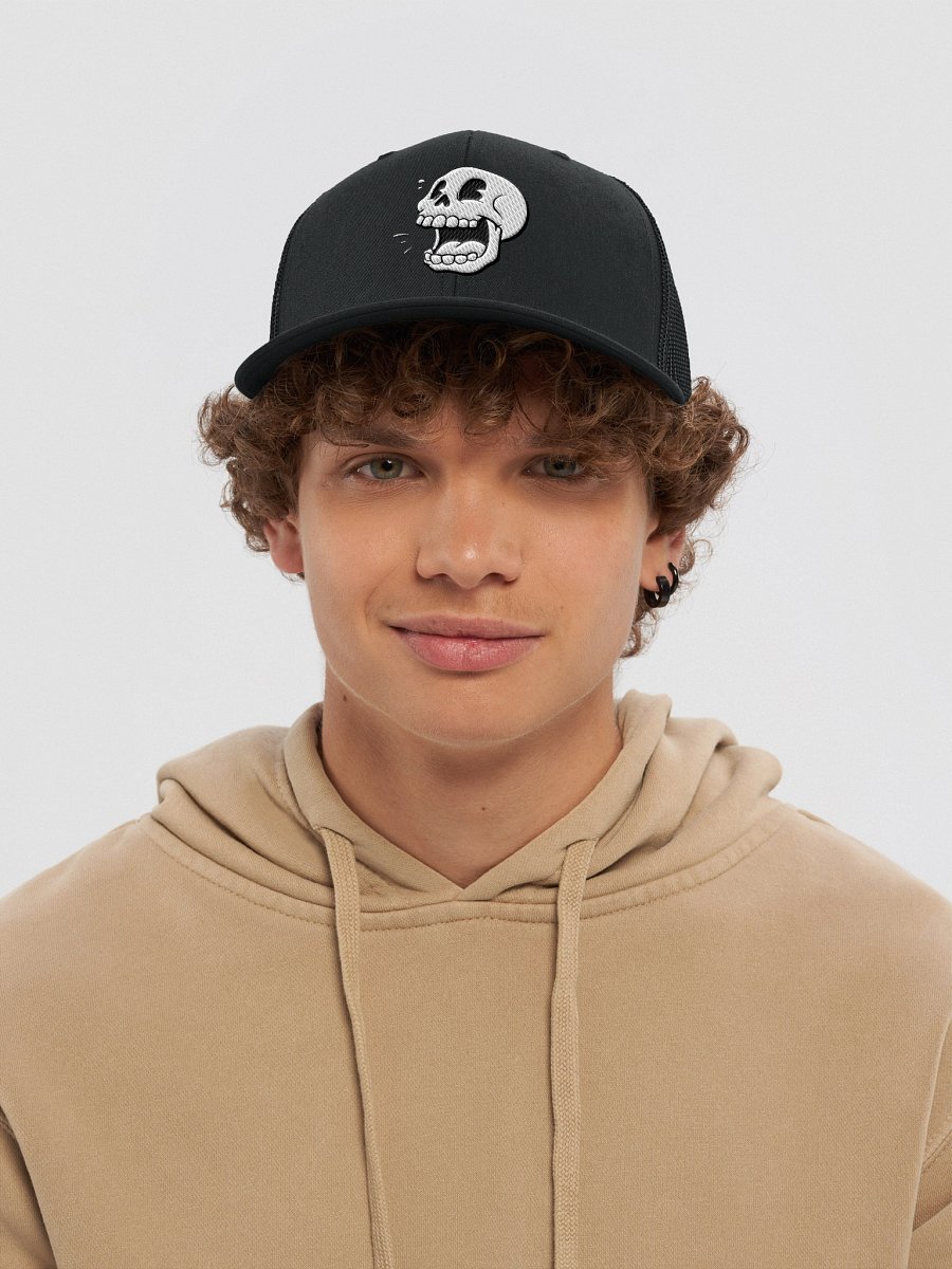 Laughing Skull Trucker Hat product image (5)
