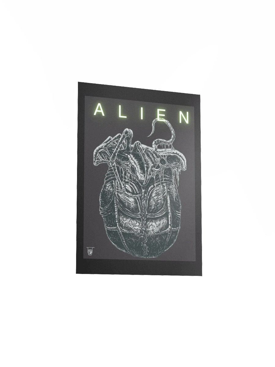 The Alien- Art Print 2/2 product image (4)