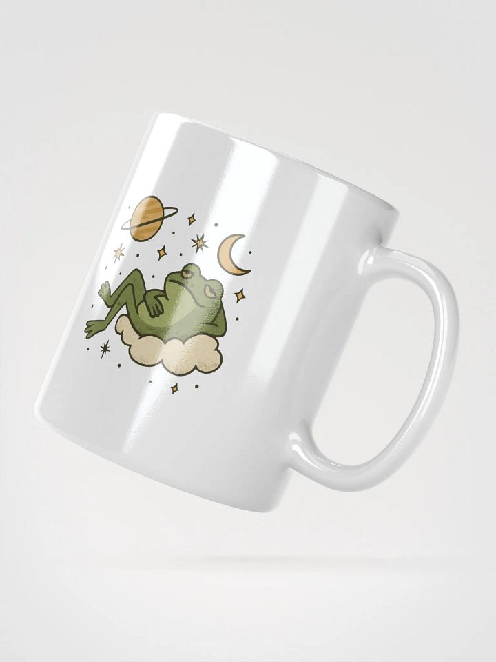 Cosmic Frog White Glossy Mug product image (5)