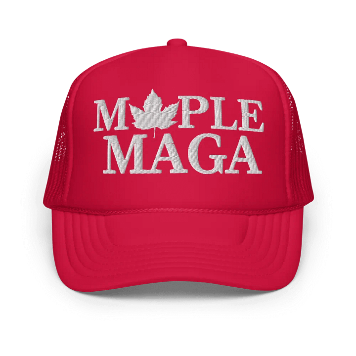 MAPLE MAGA TRUCKER HAT (MAPLE LEAF EDITION) product image (1)