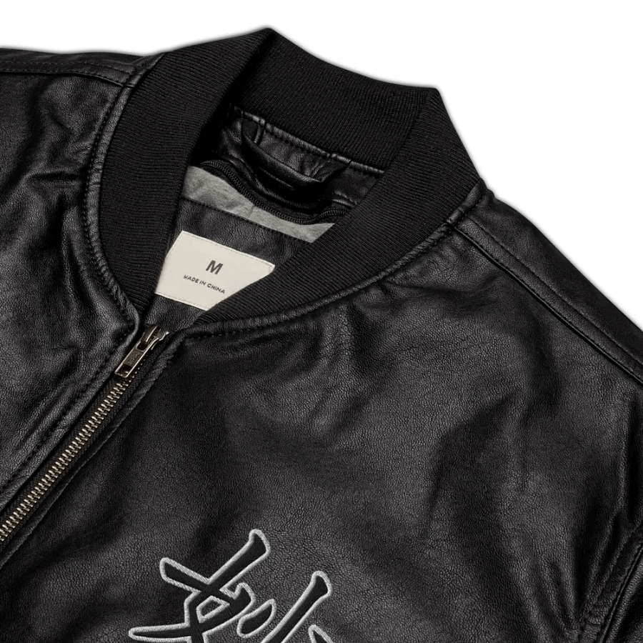 So Sutle Faux Leather Jacket product image (8)
