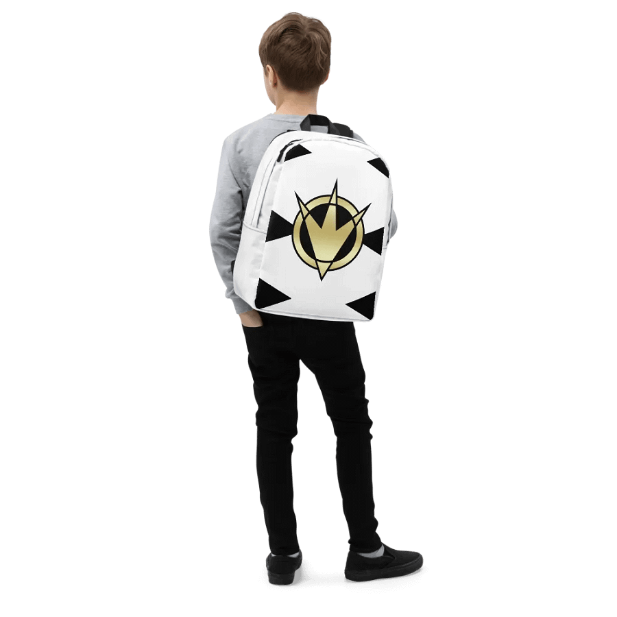 PRDT White Minimalist Backpack product image (5)