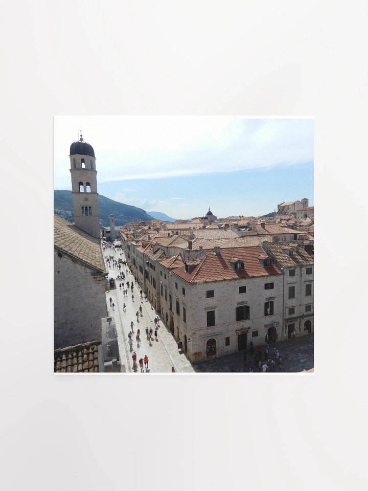 Dubrovnik - On the City Walls of Old Town - print/poster product image (2)