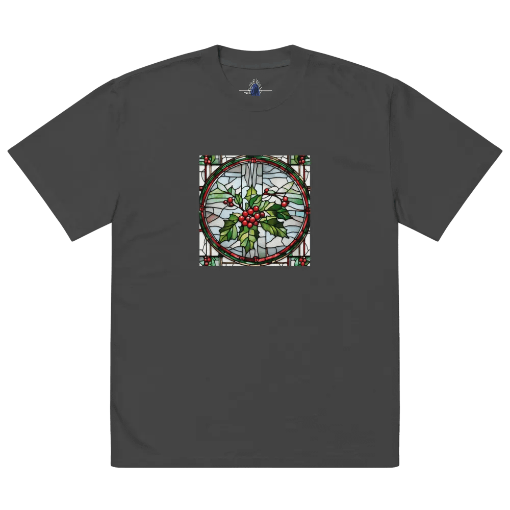 Boughs of Holly Oversized Tee product image (6)