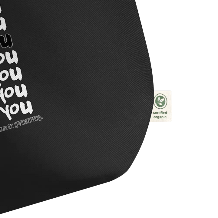 Thank You For Shopping at [REDACTED] Tote Bag (Large) product image (2)