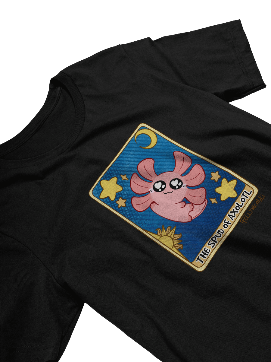 Spud Tarot Card Fitted T-shirt product image (33)