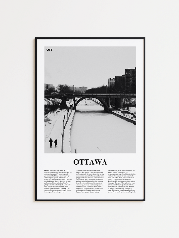 Ottawa 03 Newspaper Poster product image (1)