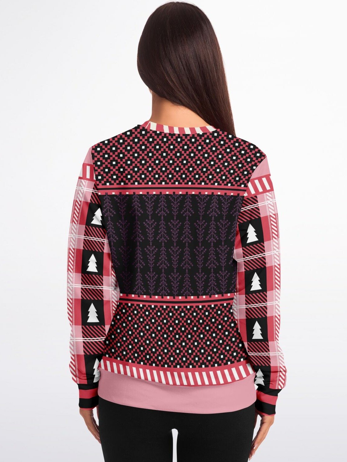 "Merry 666mas" Goat Sweatshirt | Alternative Christmas Sweater | Gothic Holiday Outfit product image (2)